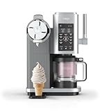 Ninja Swirl by CREAMi Sorbetière et machine à glaces avec 2 pots, 13 modes pour réaliser crèmes...