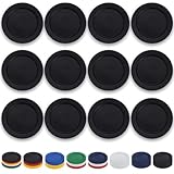 Berglander Schwarze Kunststoff teller Set 12 Stück 25cm, mehrweg flache Speiseteller, Salatteller,...