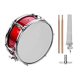Snare Drum-Sunydog 12 zoll trommel,Snare Drum Head mit Drumsticks Schultergurt Drum Key für...