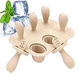 Silikon-Eisformen – 6 Gitter für Kinder, wiederverwendbar, Silikon, hausgemachte...