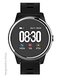 swisstone SW 660 ECG schwarz - Smart-Wearable mit Bluetooth Funktion und Herzfrequenzmessung sowie...