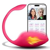 2025 APP Steuerung Butterfly Vibration für Frauen, Sex Spielzeug für die Frau 9 Modi & Heizung...