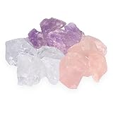 Wassersteine Premium Grundmischung | Edelsteinwasser Basis-Mischung | 100% naturbelassene Rohsteine...