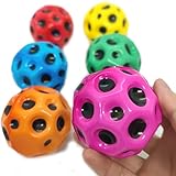 Vindor 6 Stück Bälle Astro Jumbo Sprungball Galaxienball Jump Ball Mondball Flummi Hüpfball...