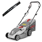 IKRA Elektro Rasenmäher IERM 1638-1, 1600W, Schnitthöhe 30-75mm, Schnittbreite 38cm, inkl....