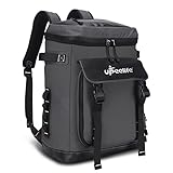 UPEELIFE Kühlrucksack 30L Groß Picknickrucksack wasserdichte, Isolierte Kühltasche Thermo...