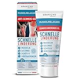 Muskelentspannendes Gel, gegen Schmerzen, Schnelle Linderung von Gelenk, Muskel, posttraumatischen...