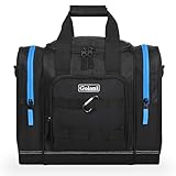 Goloni | Bowlingballtasche für Singer Ball mit gepolsterter Ballhalterung, 2 Taschen für...