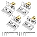 Rolltürschnäpper für Innentüren, Edelstahl-Kugel-Türriegel, strapazierfähig, verstellbare...