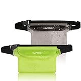 KUPBOX 2 Stück wasserdichte Tasche mit Verstellbarem Gurt wasserdichte Beutel,100% wasserdichte...