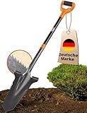 Der stabile Spaten mit Wurzelsäge | Wurzelspaten für das einfache Graben im Garten | mit...
