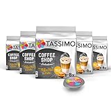 Tassimo Kapseln Coffee Shop Selections Toffee Nut Latte, 40 Kaffeekapseln, 5er Pack, 5 x 8 Getränke