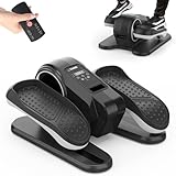 YAMO Mini Ellipsentrainer, Crosstrainer für zu Hause mit Fernbedienung, LED Display, 12...