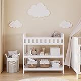 Vicco Wickelkommode Tilly, Weiß, 92.5 x 92.5 cm