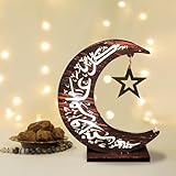Ramadan Deko Laterne Holz Ramadan Kerzenhalter, Ramadan Dekoration Laterne Orientalisch Lampe Für...