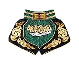 MUAY NATION Muay Thai Shorts für Männer Frauen Slim Cut MMA Boxshorts Training Kickbox-Kleidung...