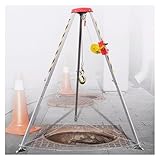 Rettungsstativ, Hebezeug, Feuerwehrstativ, Schwerlast-Feuerwehrstativ, Notfall-Rettungsstativ-Set...