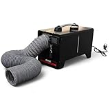 DeTec. DT-8Di Schwarz indirekte Dieselheizung 12V/230V 5 kW 130-220 m³/h Fernbedienung...