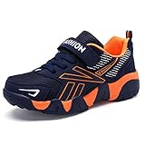 Qvxkd Turnschuhe Jungen Mädchen Hallenschuhe Junge Sportschuhe Kinder Outdoor Laufschuhe Sneaker...