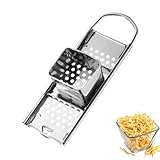 Westmark Spätzlehobel Knöpfle Inox – Edelstahl Spätzlereibe für feine Knöpfle & Spätzle –...