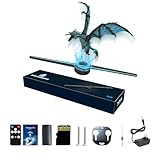 Missyou 42CM 3D Hologramm Projektor und 700 Videotheken, HD LED 2000*1444PX Resolution Hologramm...