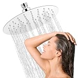 8 Zoll /20cm Duschkopf Regendusche Duschkopf Regenduschkopf Edelstahl Fester Kopfbrause Dusche...