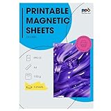 PPD 5xA4 Inkjet Premium Fotopapier Magnetisch, Glänzend, Bedruckbar und Schneidbar PPD-31-5