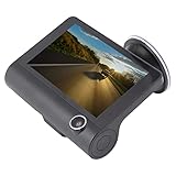 Acouto Dashcam-Recorder mit 4-Zoll-LCD-, 120-Grad-Weitwinkel-G-Sensor-Loop-, Sicheres Parken für...
