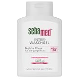 Sebamed Intim-Waschgel pH-Wert 3,8, für die natürlich sanfte Reinigung im Intimbereich, hilft, den...