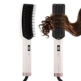 AraSyleon Glättbürste – Ionische Glättungsbürste Für Dickes, Lockiges Haar – Haarglätter...