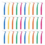 GLEAVI 30 Stück Interdentalbürsten Ergonomische Manuelle Zahnzwischenraumzahnbürste...