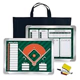 Baseballausrüstung Baseball-klemmbrett für Trainer Trainer-klemmbrett PVC, Taktikmappe für...
