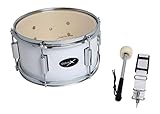 Gewa Basix Marching Tenor Drum, weiß, (14 Zoll) x (10 Zoll)