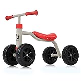 hauck 1st Ride, Rot - Kinder Laufrad Rutschauto Dreirad, Kippsicher, Ergonomisch, Spielzeug ab 1...