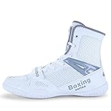 BoxenSchuhe Herren Deep Squat Schuhe Wrestling Schuhe Combat Boxers Trainer Atmungsaktiv Boxen...