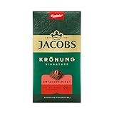 Jacobs Filterkaffee Krönung Entkoffeiniert, mittlere Röstung, Kaffee gemahlen & entkoffeiniert,...