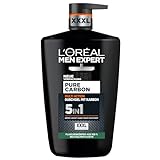 L'Oréal Men Expert XXXL 5in1 Duschgel und Shampoo für Männer, Duschbad zur Reinigung von Körper,...