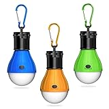 Camping Zubehör, Winzwon Campinglampe, Zeltlampe, Notfallleuchte LED Camping Laterne...