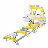 BAMATO Blockbandsäge | BBSW-400 | 3m Rollbahn (Erweiterbar) |2,2 kW Leistung | 400V Elektromotor |...