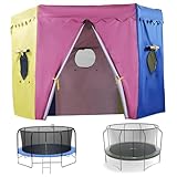 Jorzer Trampolinzelt, wasserdichte Trampolinabdeckung, oberer runder Schatten mit atmungsaktivem...