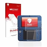 upscreen Panzerfolie Schutzfolie kompatibel mit Nintendo New 3DS XL - Schutz-Glas [Klar, 9H...
