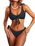 Navneet Bikini Damen Set Sexy Push Up Bikinis Brazilian Bikihose Tie Badeanzug Bademode Swimsuits...