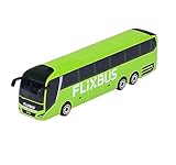 Majorette – MAN Lion's Coach L Flixbus – Spielzeugbus mit Freilauf und Federung,...