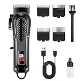 Anluomania Haarschneider Herren, Haarschneidemaschine Profi, Elektrisch Haartrimmer Kabellos,...