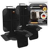 O³ Sitzschoner Auto Kindersitz, 2 Stück Autositzschoner Isofix, rutschfeste Autositzauflage,...