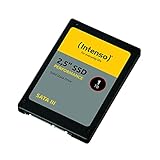 Intenso Interne 2,5' SSD SATA III Performance, 1 TB, 550 MB/Sekunden, Schwarz, Festkörper-Laufwerk
