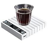 Präzisions-Brühwaage – Digitales Kaffeemessgerät mit Timer, hochpräzises Küchenwerkzeug |...