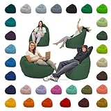 Sitzsack XXL – Beanbag für Kinder & Erwachsene – In & Outdoor geeignet – Wasserabweisend &...