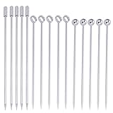 Bahderaus Cocktail-Stäbchen aus Stahl (15 Stück)