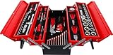 BGS Diy 6056 | Metall-Werkzeugkoffer inkl. Werkzeug-Sortiment | 86-tlg.